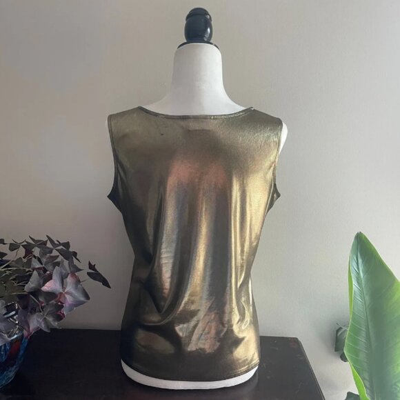 90s Libra Liquid Gold Tank Top - Picture 4 of 5